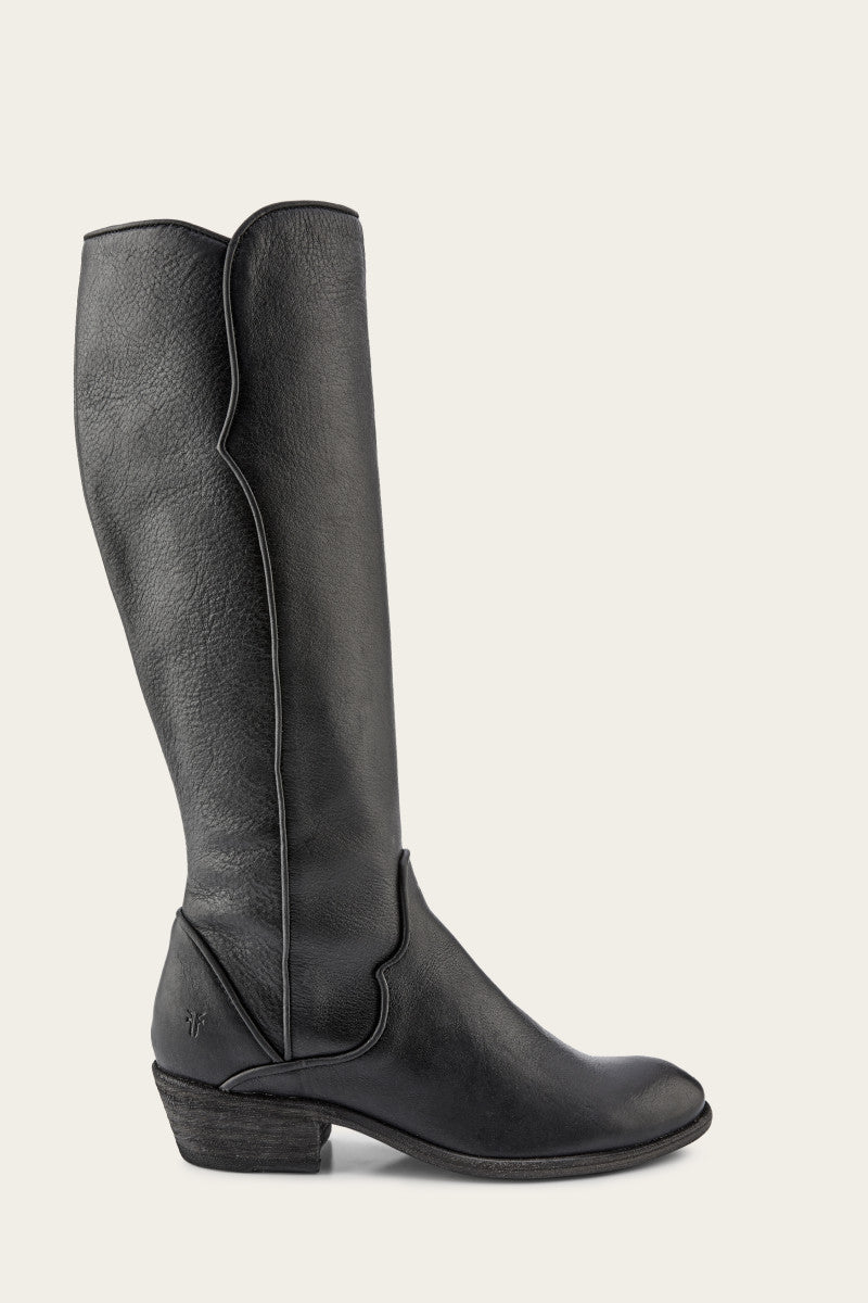 Carson Piping Tall Wide Calf - Pre-Loved - Image 5