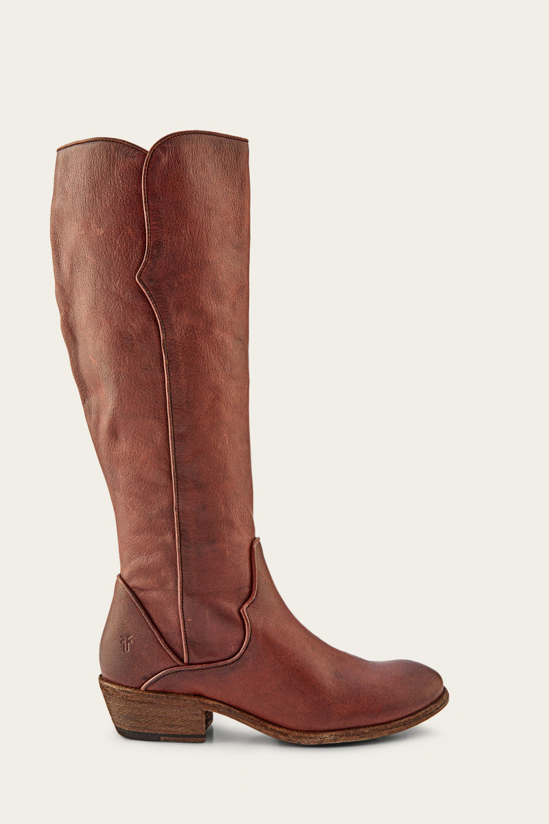 Carson Piping Tall Wide Calf - Pre-Loved - Image 2
