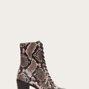 Georgia Lace Up Bootie - Pre-Loved