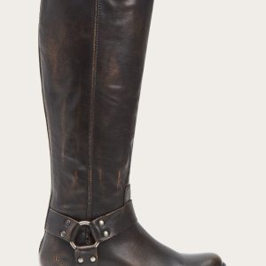 Phillip Harness Tall Wide Calf - Pre-Loved