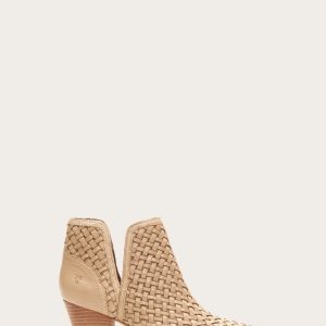 Reed Cut Out Woven Bootie - Pre-Loved