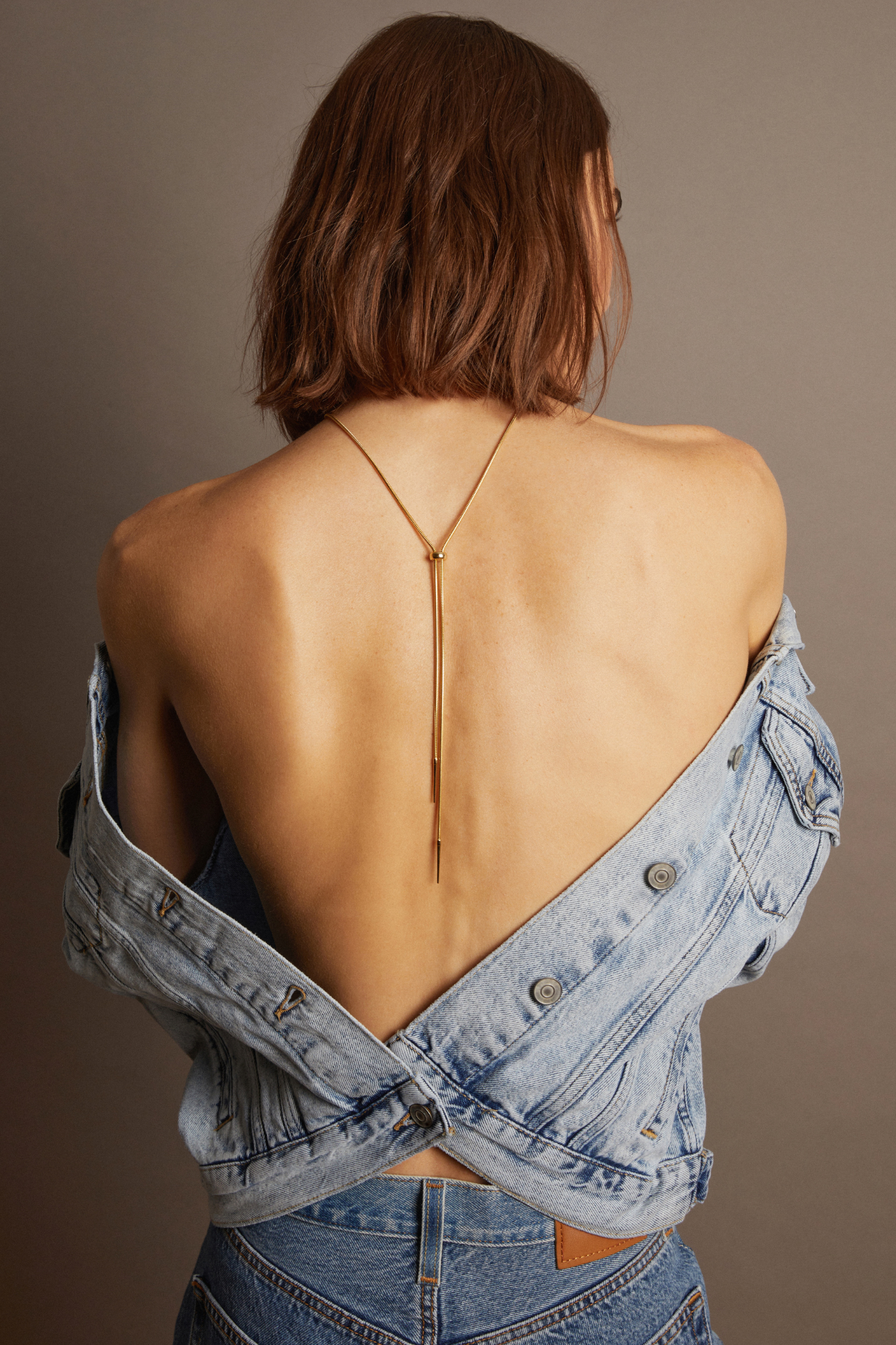 Aurate x Frye: Lasso Bolo Necklace - Image 3