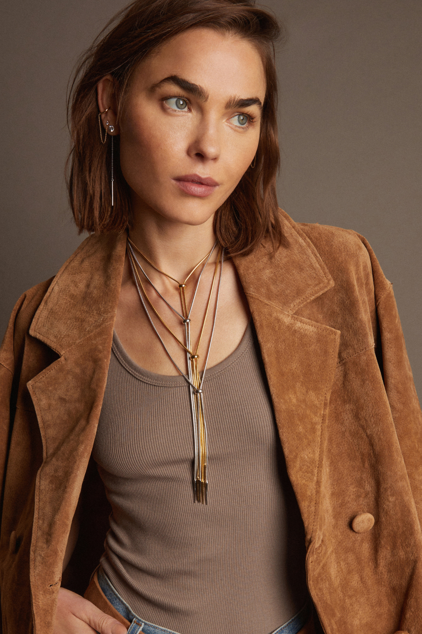 Aurate x Frye: Lasso Bolo Necklace - Image 4