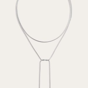 Aurate x Frye: Lasso Wrap Necklace