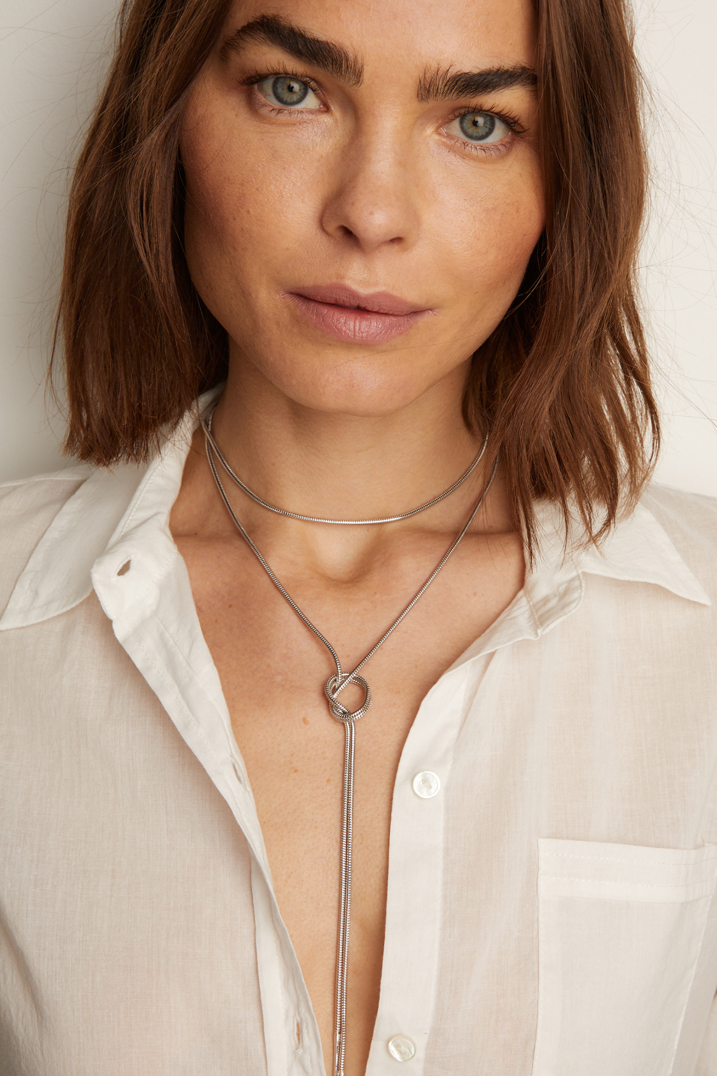 Aurate x Frye: Lasso Wrap Necklace - Image 2