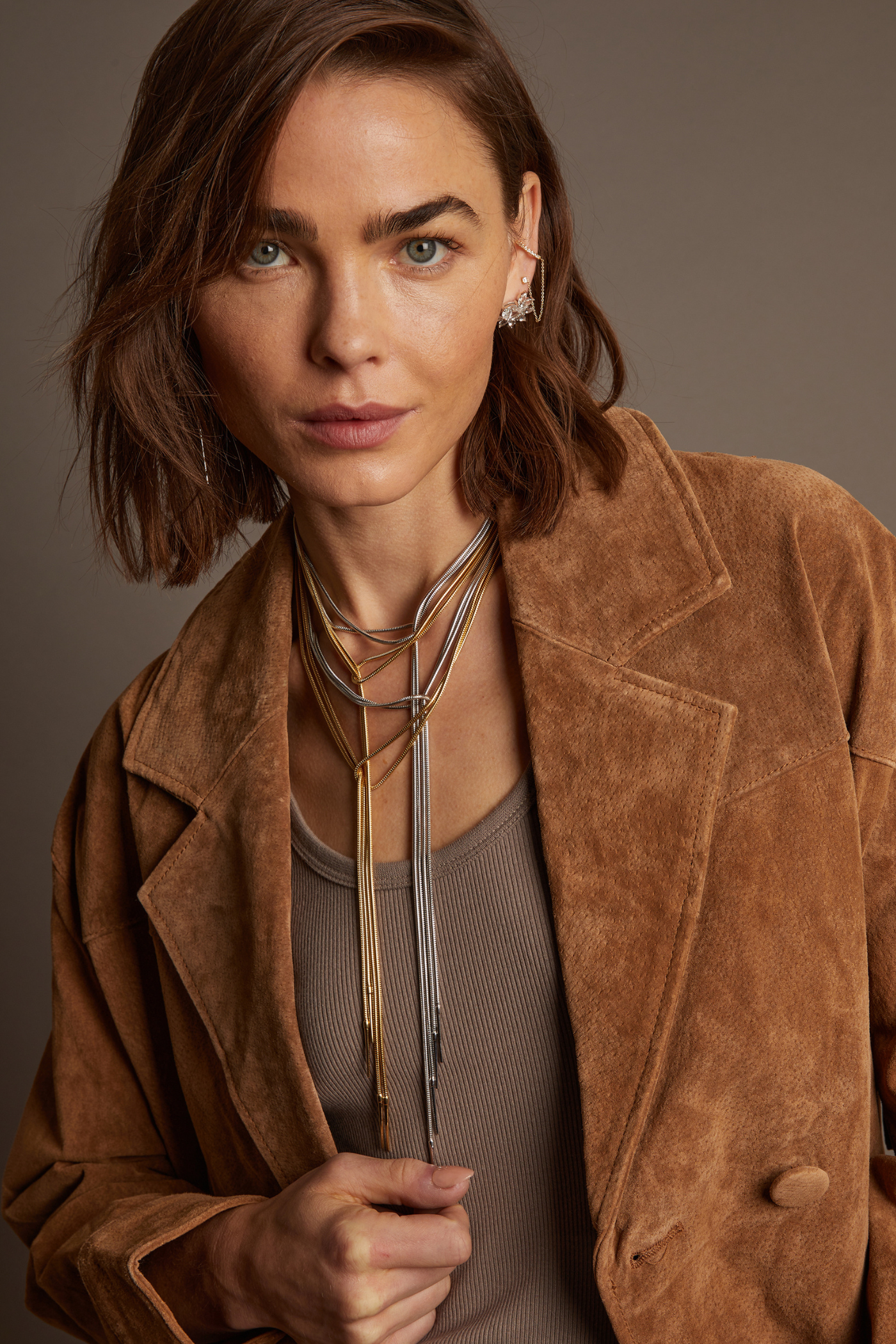 Aurate x Frye: Lasso Wrap Necklace - Image 3