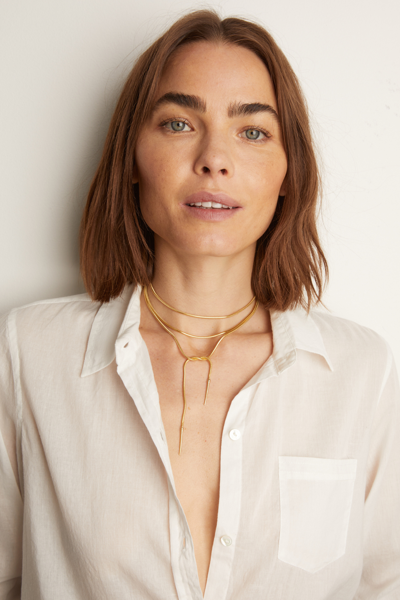 Aurate x Frye: Lasso Wrap Necklace - Image 2