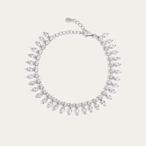Aurate x Frye: Marquise Fringe Bracelet