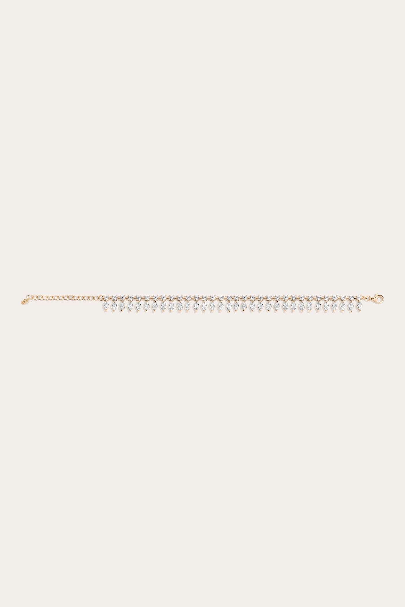 Aurate x Frye: Marquise Fringe Bracelet - Image 3