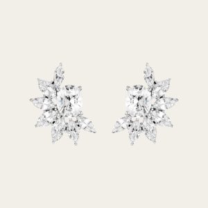 Aurate x Frye: Marquise Fringe Earrings