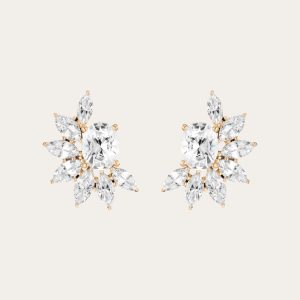 Aurate x Frye: Marquise Fringe Earrings