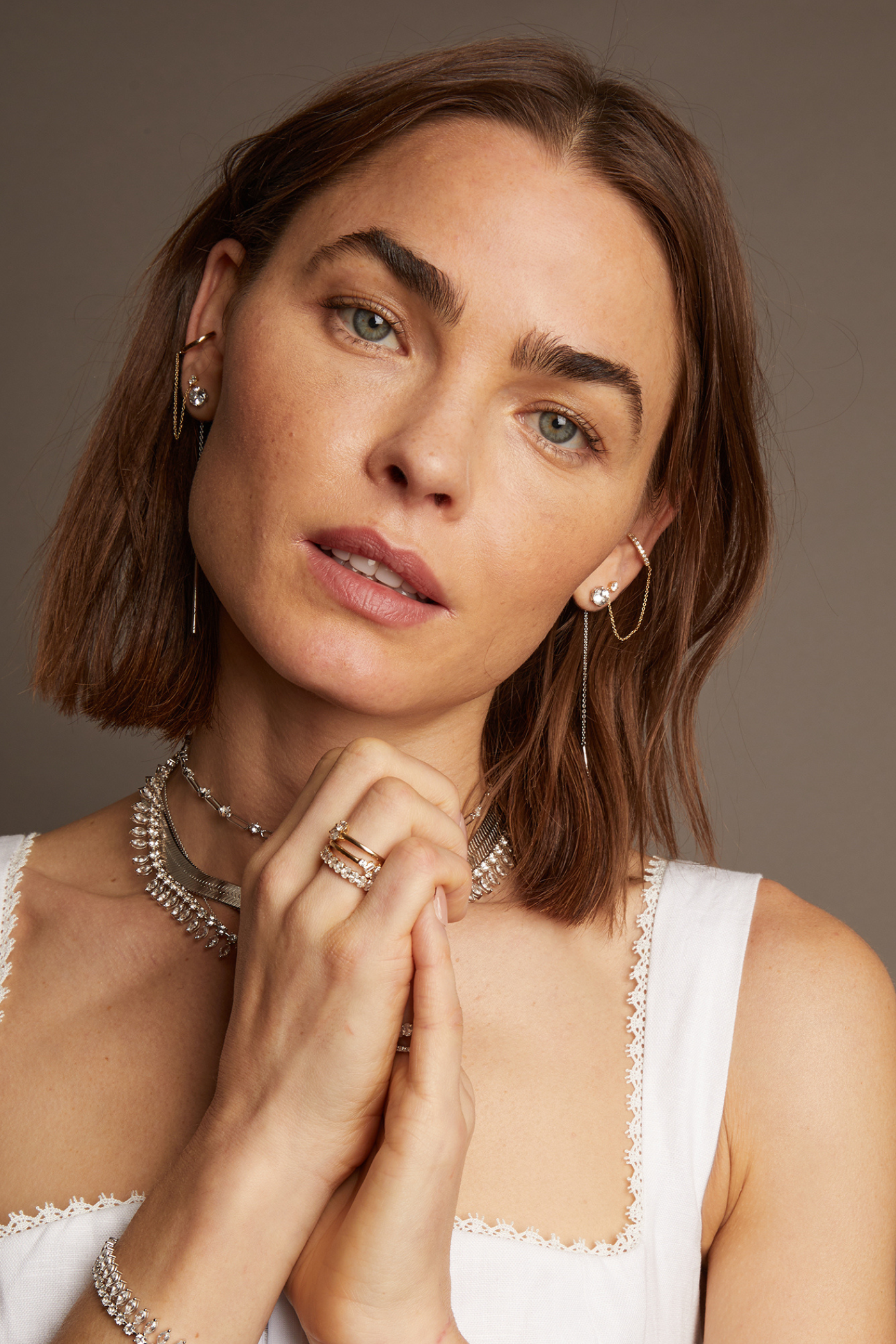 Aurate x Frye: Spur Lariat Earrings - Image 3