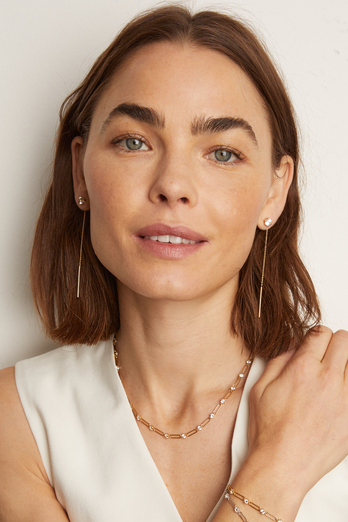 Aurate x Frye: Spur Lariat Earrings - Image 2