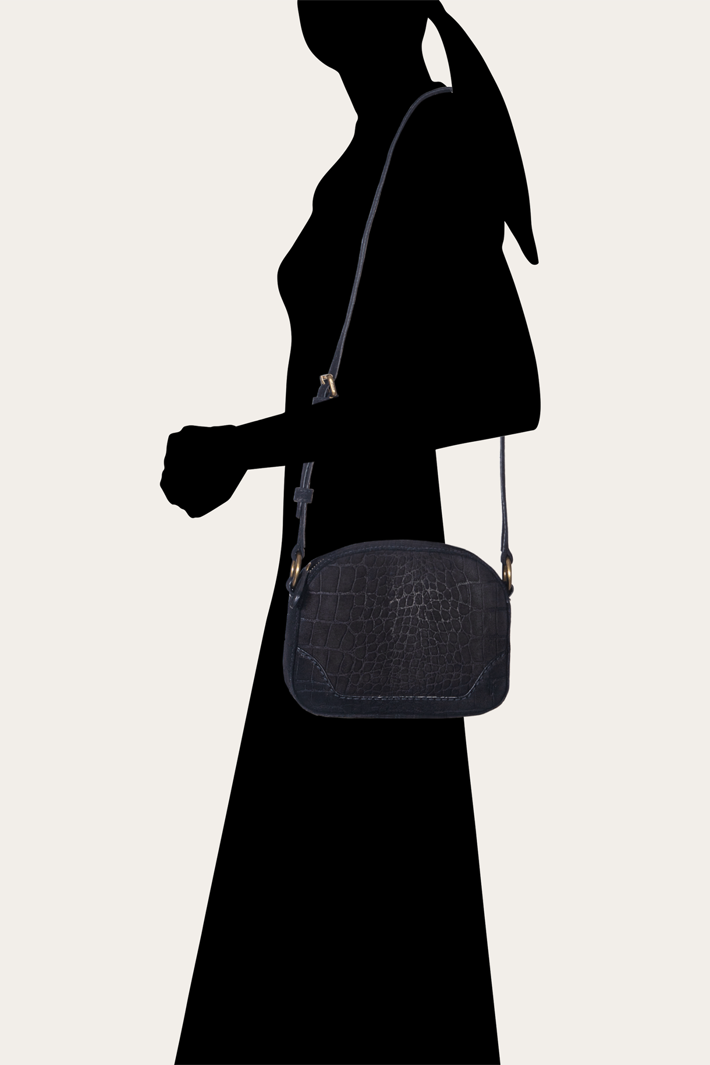 Melissa Sueded Croco Camera - Image 8