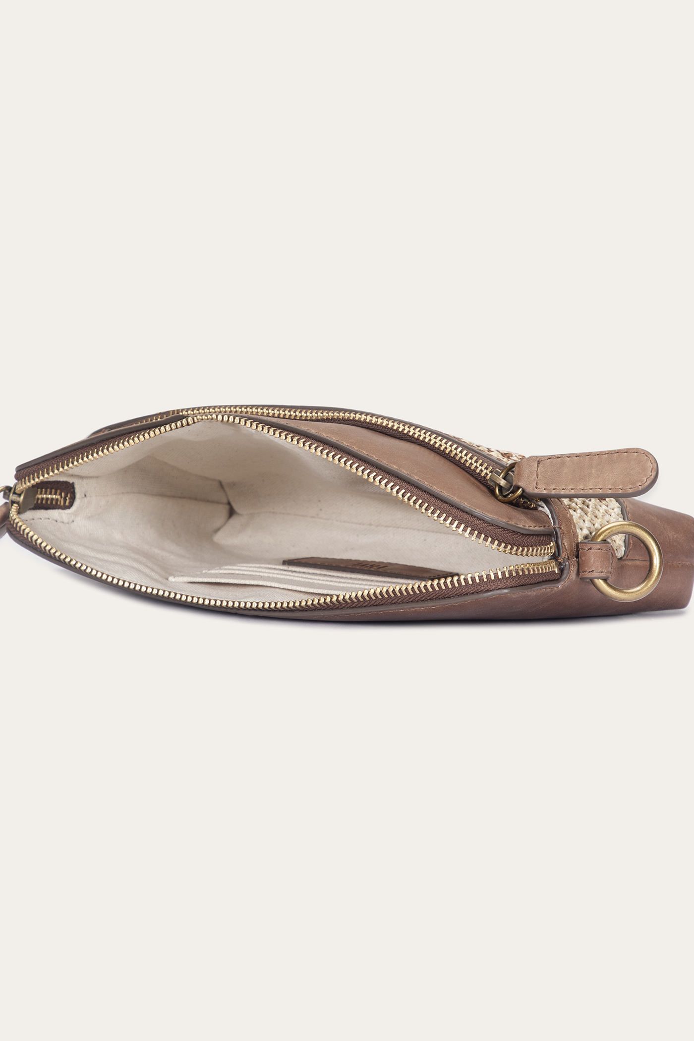 Melissa Raffia Floral Crossbody Wristlet - Image 6