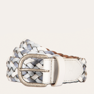 35mm Tonal Woven Leather Belt