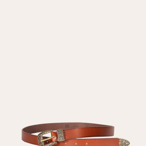 25mm Logo Western Belt