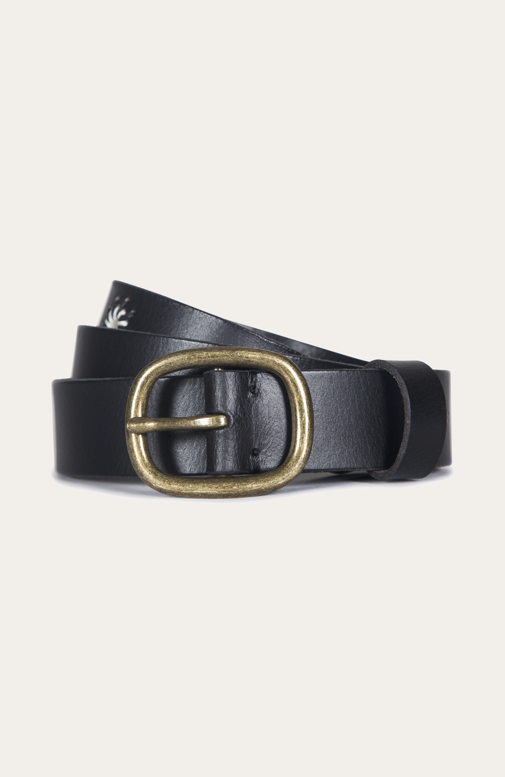 30mm Belt Embroidered Holes