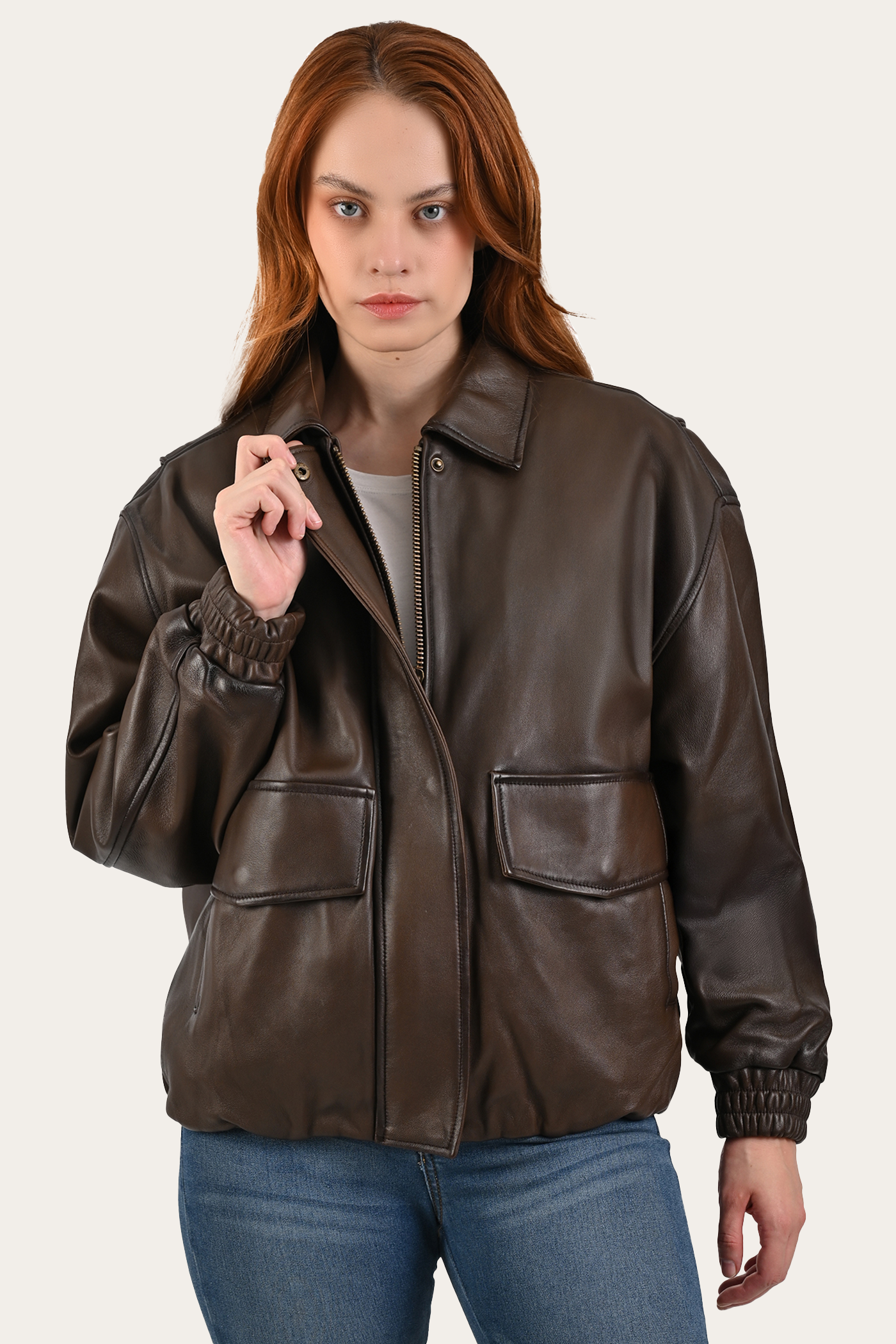 Harper Oversized Bomber