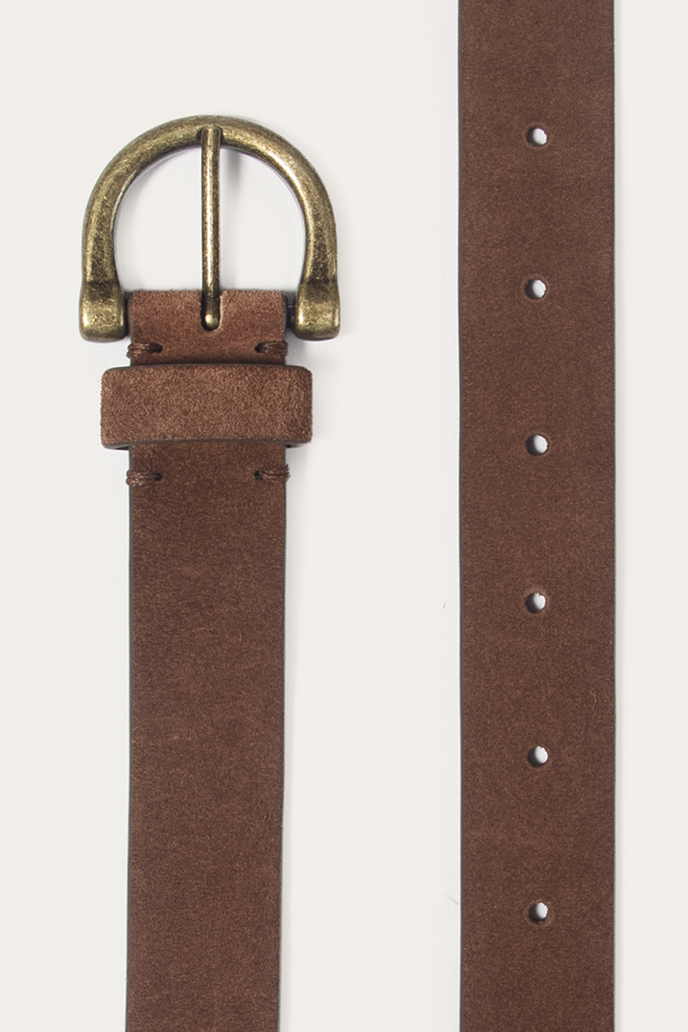 25mm Suede Horseshoe Buckle Belt - Image 3