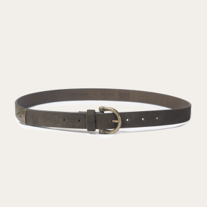25mm Suede Horseshoe Buckle Belt