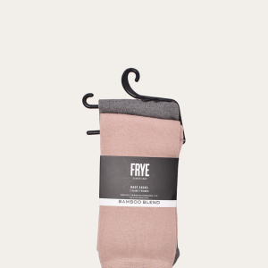 Bamboo Boot Sock 2 Pack - Blush