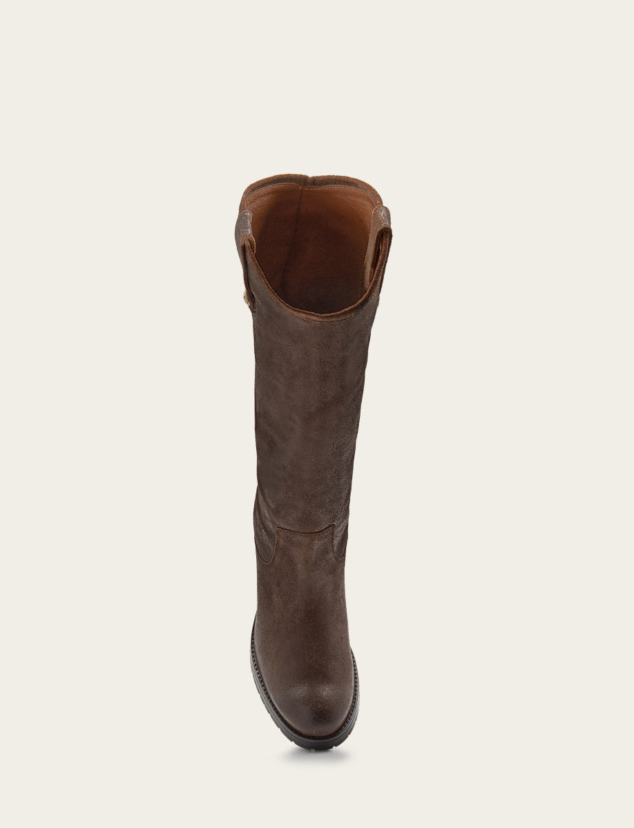 Melissa Double Sole Button Lug Tall - Image 7