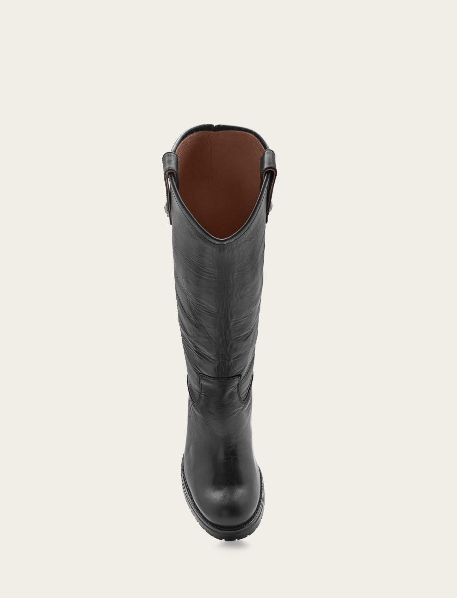 Melissa Double Sole Button Lug Tall - Image 7