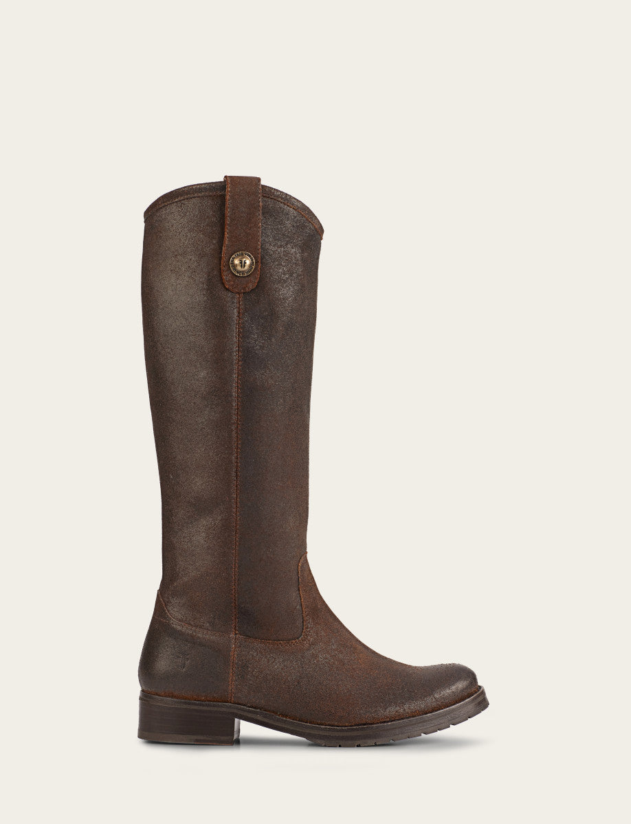 Melissa Double Sole Button Lug Tall