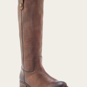 Melissa Double Sole Button Lug Tall - Pre-Loved