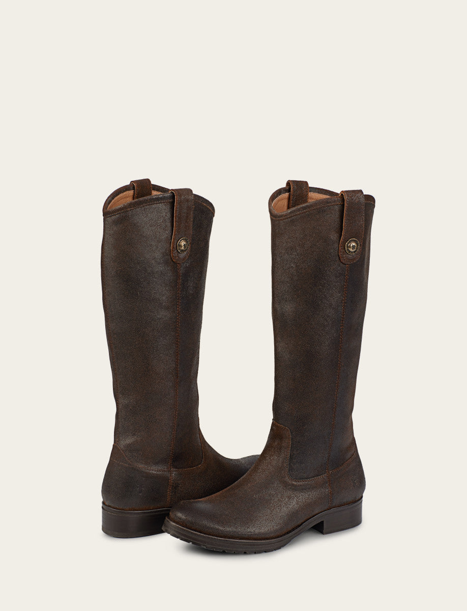 Melissa Double Sole Button Lug Tall - Image 4